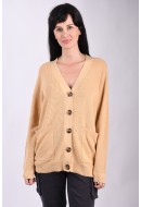 Cardigan Dama Selected Slfalma Knit Croissant